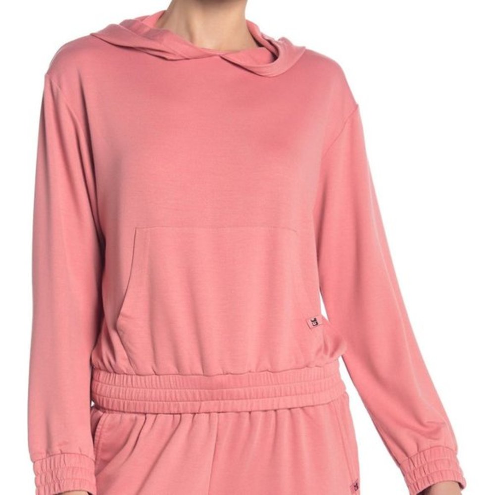 NEW! Joe's Jeans Kangaroo Pocket Smocked Hoodie - Picture 5 of 11